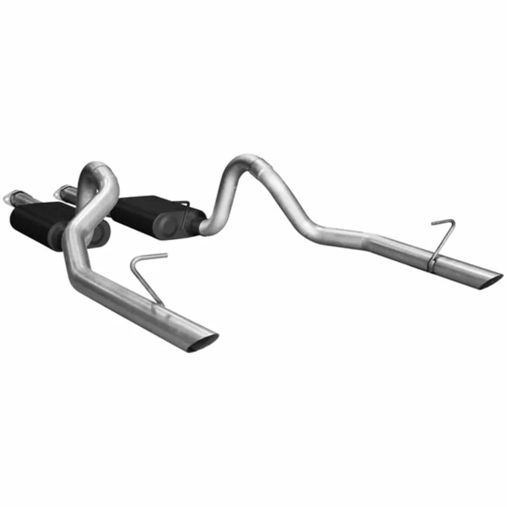1986-1993 Ford Mustang Cat-Back Exhaust Flowmaster Stainless Steel